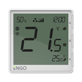 ENGO EFAN-24W ventiliatoriaus ritės termostatas