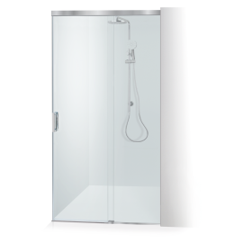 Dušo sienelė Brasta Glass GABIJA SOFT 1190-1210x2000 skaidrus stiklas