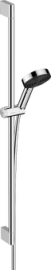 Dušo komplektas HANSGROHE Pulsify Select S 105, 3 srovių, Relaxation EcoSmart, su 90 cm dušo stovu, spalva - chromo (chrome)