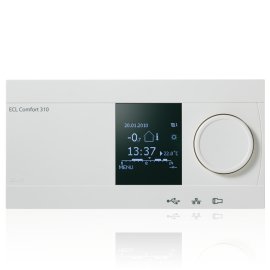 Elektroninis reguliatorius ECL 310. 1~230V, valdo iki 4 kontūrų, naudojamas su ECL raktu