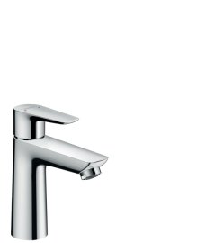 Praustuvo maišytuvas HANSGROHE Talis E 110, su "push-open" dugno vožtuvu, spalva - chromo
