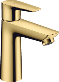 Praustuvo maišytuvas HANSGROHE Talis E 110 CoolStart su dugno vožtuvu, spalva - poliruoto aukso