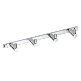 Rankšluosčių pakaba su 4 kabliukais BEMETA 270 x 40 x 25 mm