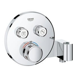Dekoratyvinė dalis termostatinio potinkinio dušo maišytuvo GROHE SmartControl 2 funkcijų