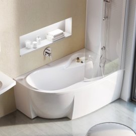 Vonia Ravak Rosa 95, 150x95 cm (D)