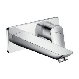 Praustuvo maišytuvas HANSGROHE Logis 195, iš sienos, su neužsidarančiu dugno vožtuvu