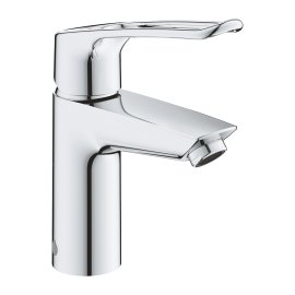 Termostatinis praustuvo maišytuvas GROHE Eurosmart S dydis, žmonėms su negalia, be dugno vožtuvo, chromo spalvos 