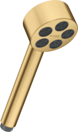 Rankinė dušo galva AXOR One 75 1jet EcoSmart, šlifuoto aukso spalvos (Brushed Gold Optic)