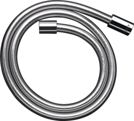 Dušo žarna AXOR ShowerSolutions, 2 m, metalo efektas, cilindrinės jungtys, chromo spalvos