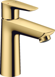 Praustuvo maišytuvas HANSGROHE Talis E 110 be dugno vožtuvo, spalva - poliruoto aukso