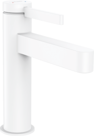 Praustuvo maišytuvas HANSGROHE Finoris 110, su "push-open" dugno vožtuvu, spalva - balta matinė (matt white)
