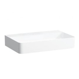 Praustuvas Laufen VAL 650x420x115 mm, šlifuota apačia, be perlajos, be angos maišytuvui