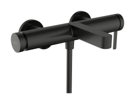 Vonios/dušo maišytuvas HANSGROHE Finoris, spalva - brushed black chrome