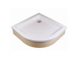 Dušo padėklas Ravak  Ronda-90 EX-R (radius 500)