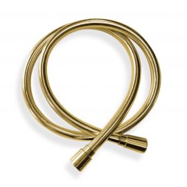 Dušo žarna AXOR ShowerSolutions, 1,25 m, metalo efektas, kūginės jungtys, šlifuoto žalvario spalvos (Brushed Brass)