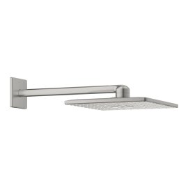 Dušo galva GROHE SmartActive Cube 310 su alkūne iš sienos 400mm 2 srovių nerūdijančio plieno spalva (Stainless Steel)
