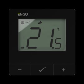 ENGO E25-BATB išmanusis termostatas, ZigBee / 868MHz, virštinkinis, su baterija 