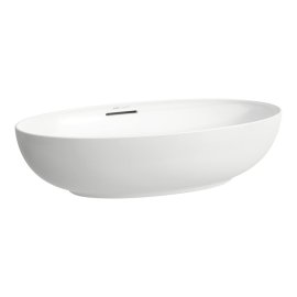 Praustuvas-dubuo Laufen ILBAGNOALESSI 700x400x170 mm, be angos maišytuvui, spalva - balta LCC (LAUFEN Clean Coat)
