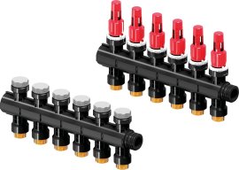 Kolektorius Vario PLUS su debitomačiu 3/4" Euro 6ž