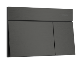 WC nuleidimo mygtukas Hansgrohe iFrame Element E, šlifuoto juodo chromo spalva