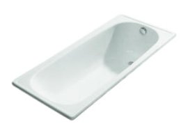 Vonia Jika RIGA 1200x700x375 mm, be kojelių, stačiakampė, plieninė
