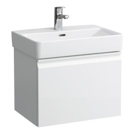 Spintelė praustuvui Laufen PRO S 510x370x390 mm, 1 stalčius, tinka praustuvui 818958, spalva - balta