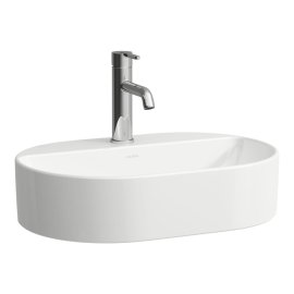 Praustuvas-dubuo Laufen SAVOY 550x380x130 mm, su 1 anga maišytuvui viduryje