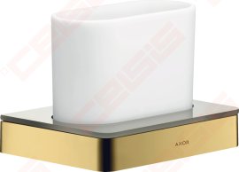 Dantų šepetėlių laikiklis AXOR Universal Softsquare, poliruoto aukso spalva (Polished Gold Optic)