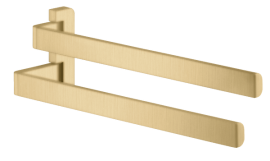 Rankšluosčių laikiklis AXOR Universal Softsquare, šlifuoto aukso spalva (Brushed Gold Optic)