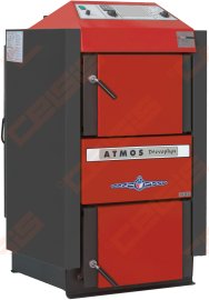 Plieninis dujų generacinis kieto kuro katilas Atmos DC 40 SX; 30-40kW