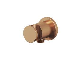 Jungtis dušo žarnai su laikikliu Ravak 706.60, šlifuoto rožinio aukso spalvos (Rose Gold Brushed)