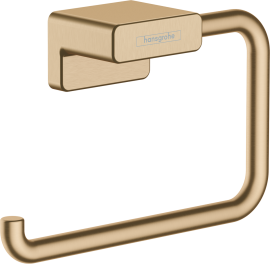 Tualetinio popieriaus laikiklis Hansgrohe AddStoris, šlifuotos bronzos spalva (Brushed Bronze)