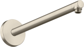 Alkūnė dušo galvai iš sienos AXOR ShowerSolutions, 390 mm, šlifuoto nikelio spalvos (Brushed Nickel)