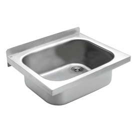 Plautuvė ūkine Sirius BS303 500x400, ventilis, tvirtinimai