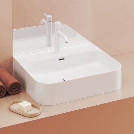Praustuvas Ravak Ceramic 550 R Slim Wall, 550x450 mm