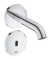Sensorinis praustuvo maišytuvas iš  GROHE Essense, 100–230 V kintama, 50–60 Hz, chromo spalvos