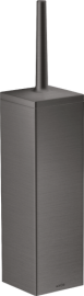 WC šepetys AXOR Universal Rectangular, šlifuoto juodo vhromo spalva (Brushed Black Chrome)