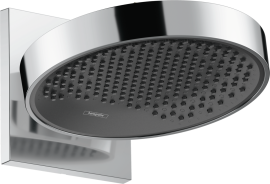 Dušo galva su laikikliu iš sienos HANSGROHE Rainfinity 250, 1 srovės, EcoSmart, spalva - chromo (chrome)