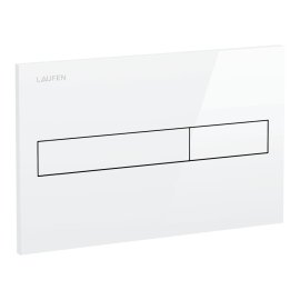 Nuleidimo mygtukas potinkiniam bakeliui AW1 Laufen LIS, Dual Flush, spalva - balta