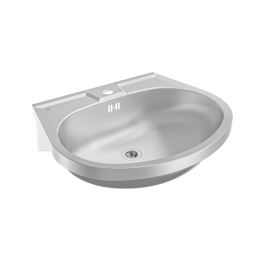 Nerūdijančio plieno praustuvas BS205-M 550x450 