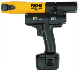 Akumuliatorinis presas REMS Mini-Press ACC Dn3/8"-1.1/4" (10-40mm)