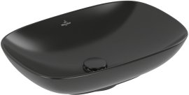 Praustuvas Loop&Friends 560x380mm montuojamas ant stalviršio pure black