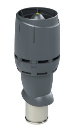 Ventiliacijos kaminėlis Vilpe FLOW 160P-IS-500 pilkas