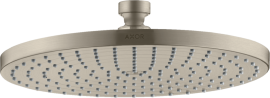 Dušo galva AXOR Starck 240 1 jet, šlifuoto nikelio spalvos (Brushed Nickel)