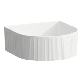 Praustuvas-dubuo Laufen SONAR 340x340x130 mm, su tekstūra, be vietos maišytuvo tvirtinimui