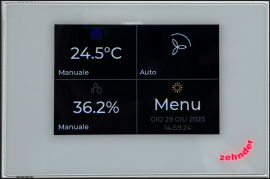 Valdiklis Multi Control ZEHNDER ComfoAir įrenginiams (ComfoAir160/180/200/375) baltas