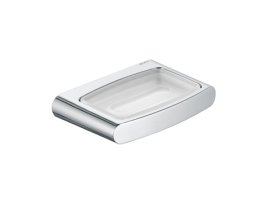 Stiklinė muilinė Elegance, tvirtinama prie sienos