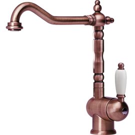 Plautuvės maišytuvas Franke OLD ENGLAND, spalva -  copper (vario)
