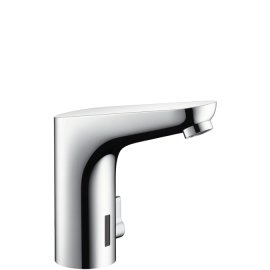 Bekontaktis praustuvo maišytuvas HANSGROHE Focus 130 su temperatūros reguliavimu, maitinimas iš elektros tinklo