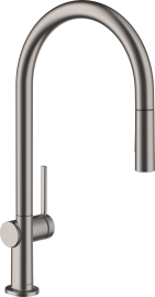 Maišytuvas plautuvei Talis M54 2jet, Sbox, brushed black chrome
